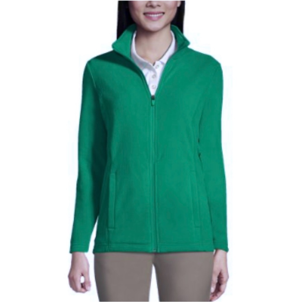 Land’s End Lightweight Fleece Full Zip Jacket‼️must bundle with other items‼️